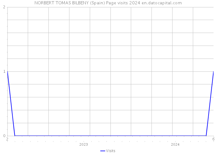 NORBERT TOMAS BILBENY (Spain) Page visits 2024 