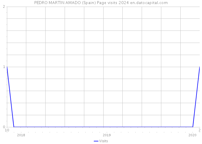 PEDRO MARTIN AMADO (Spain) Page visits 2024 