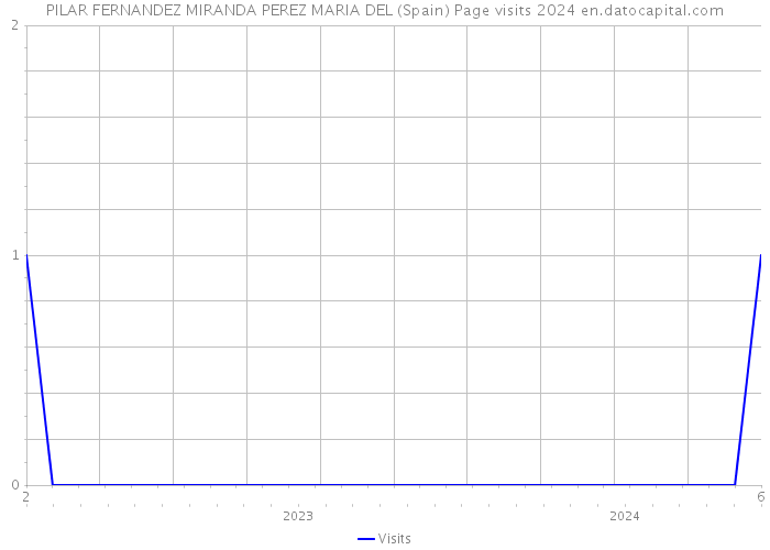 PILAR FERNANDEZ MIRANDA PEREZ MARIA DEL (Spain) Page visits 2024 