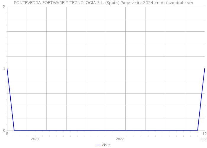 PONTEVEDRA SOFTWARE Y TECNOLOGIA S.L. (Spain) Page visits 2024 