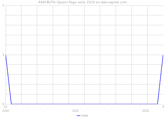 RAM BUTA (Spain) Page visits 2024 
