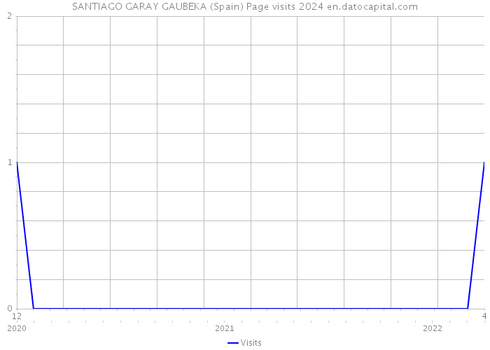 SANTIAGO GARAY GAUBEKA (Spain) Page visits 2024 