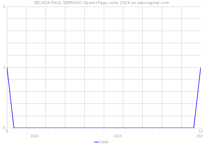 SECADA RAUL SERRANO (Spain) Page visits 2024 