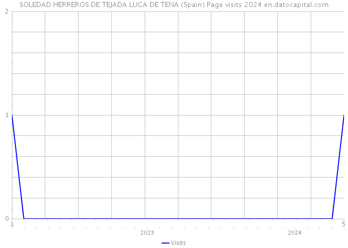 SOLEDAD HERREROS DE TEJADA LUCA DE TENA (Spain) Page visits 2024 