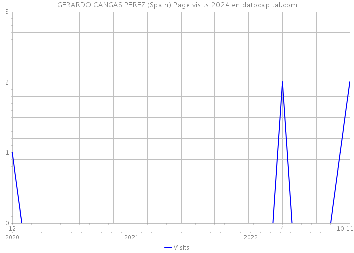 GERARDO CANGAS PEREZ (Spain) Page visits 2024 