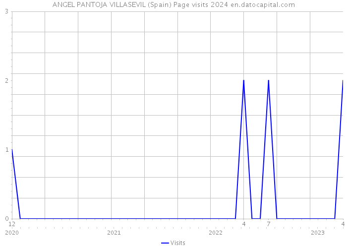 ANGEL PANTOJA VILLASEVIL (Spain) Page visits 2024 