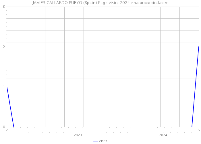 JAVIER GALLARDO PUEYO (Spain) Page visits 2024 