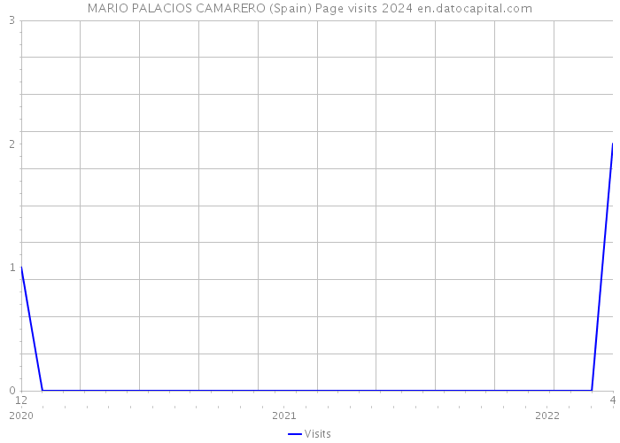 MARIO PALACIOS CAMARERO (Spain) Page visits 2024 