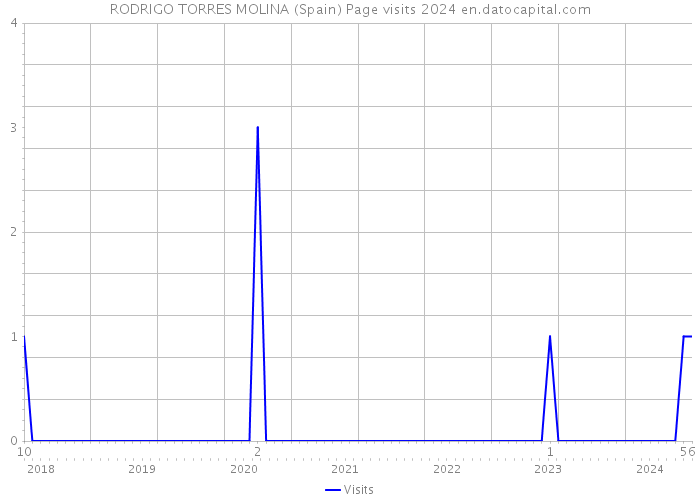 RODRIGO TORRES MOLINA (Spain) Page visits 2024 