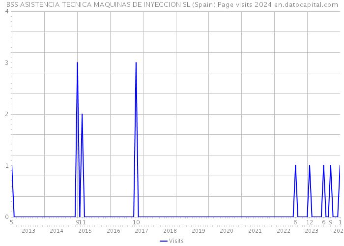 BSS ASISTENCIA TECNICA MAQUINAS DE INYECCION SL (Spain) Page visits 2024 