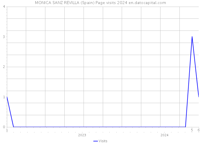 MONICA SANZ REVILLA (Spain) Page visits 2024 