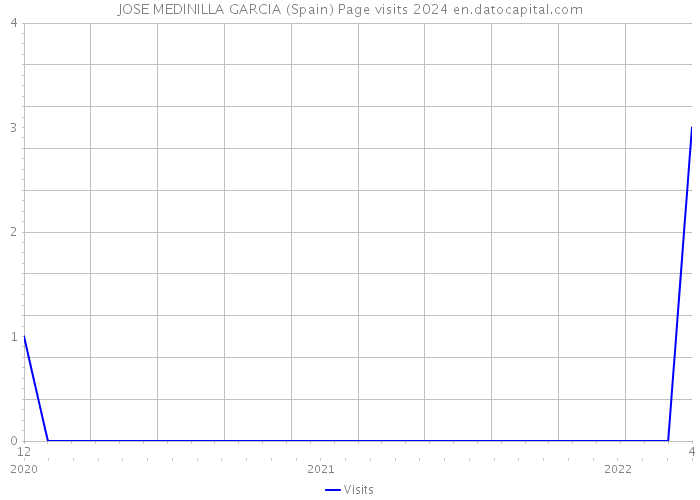 JOSE MEDINILLA GARCIA (Spain) Page visits 2024 