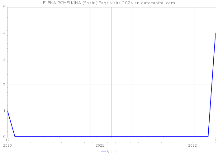 ELENA PCHELKINA (Spain) Page visits 2024 
