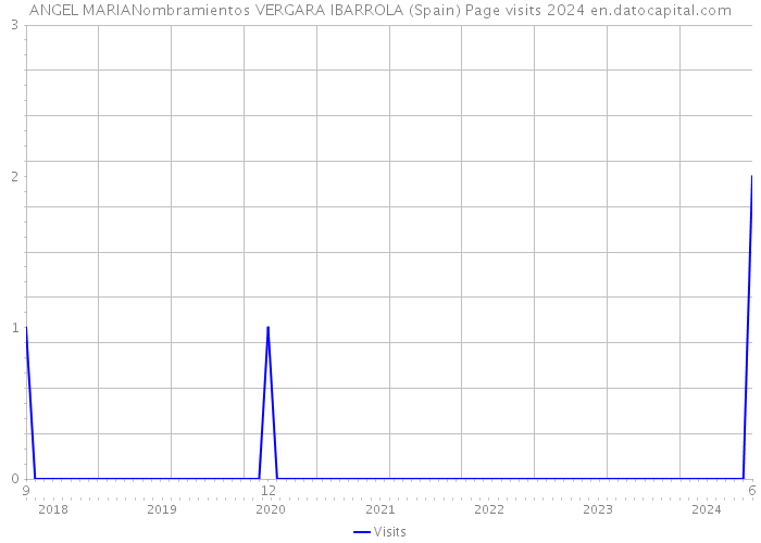 ANGEL MARIANombramientos VERGARA IBARROLA (Spain) Page visits 2024 