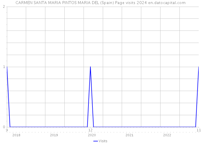 CARMEN SANTA MARIA PINTOS MARIA DEL (Spain) Page visits 2024 