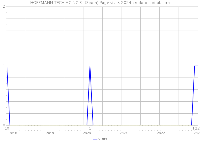 HOFFMANN TECH AGING SL (Spain) Page visits 2024 