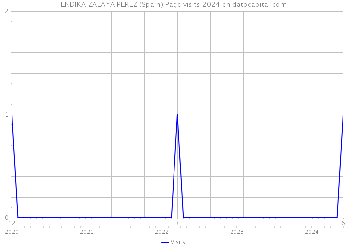 ENDIKA ZALAYA PEREZ (Spain) Page visits 2024 