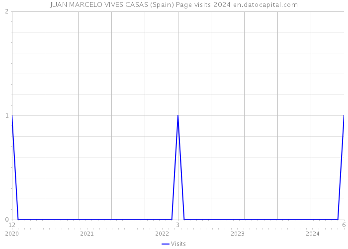 JUAN MARCELO VIVES CASAS (Spain) Page visits 2024 