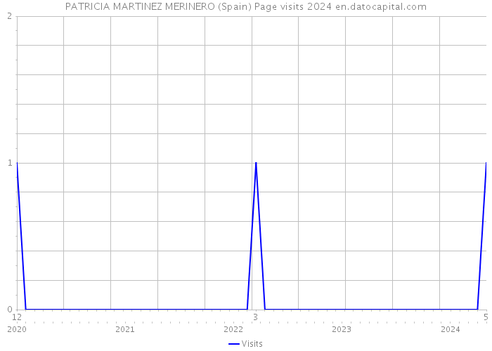 PATRICIA MARTINEZ MERINERO (Spain) Page visits 2024 
