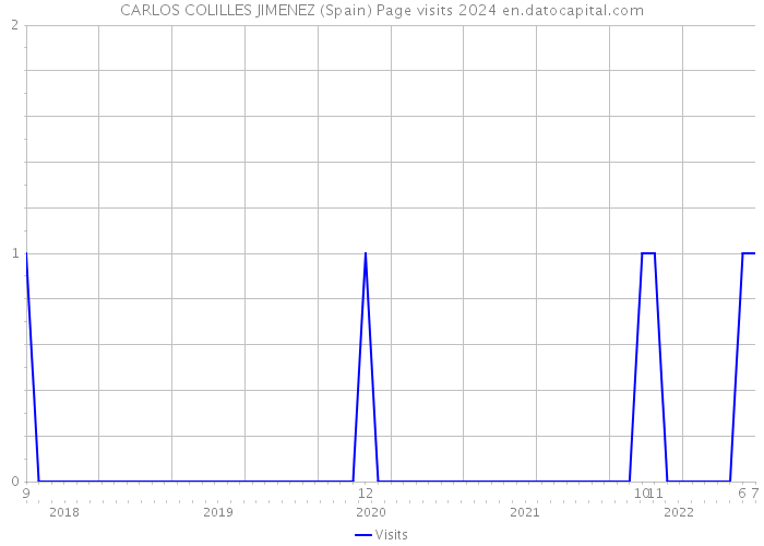 CARLOS COLILLES JIMENEZ (Spain) Page visits 2024 