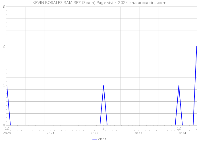 KEVIN ROSALES RAMIREZ (Spain) Page visits 2024 