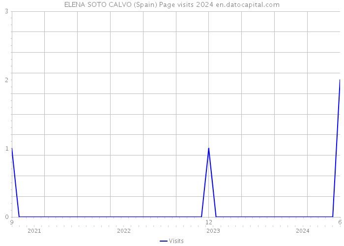 ELENA SOTO CALVO (Spain) Page visits 2024 