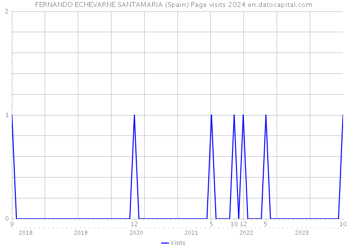 FERNANDO ECHEVARNE SANTAMARIA (Spain) Page visits 2024 