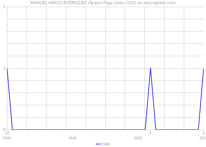 MANUEL AMIGO RODRIGUEZ (Spain) Page visits 2024 