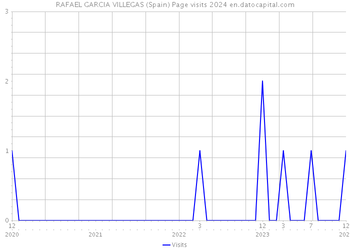 RAFAEL GARCIA VILLEGAS (Spain) Page visits 2024 