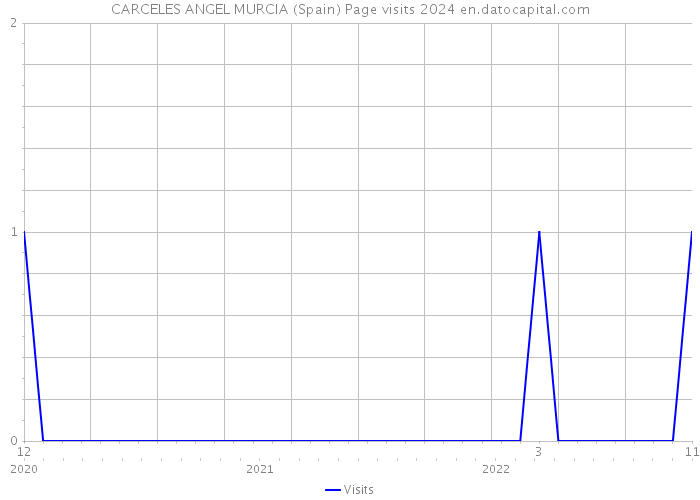 CARCELES ANGEL MURCIA (Spain) Page visits 2024 