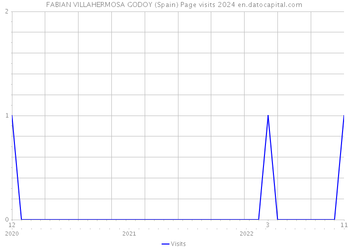 FABIAN VILLAHERMOSA GODOY (Spain) Page visits 2024 