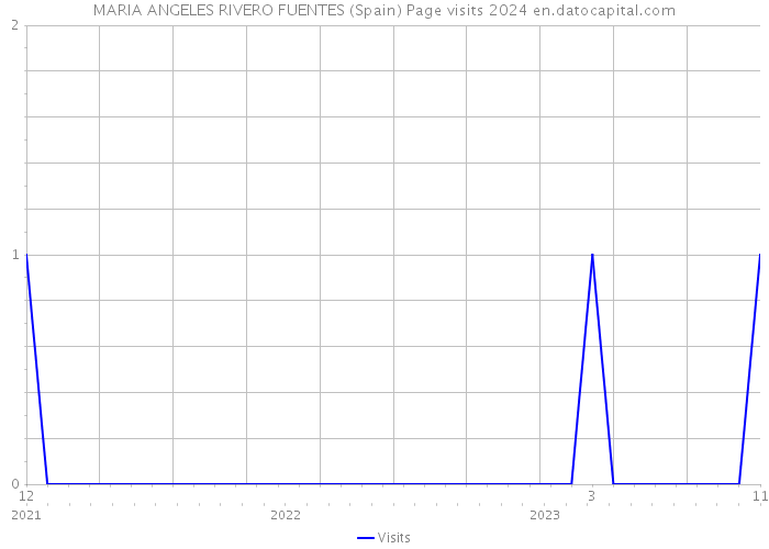 MARIA ANGELES RIVERO FUENTES (Spain) Page visits 2024 