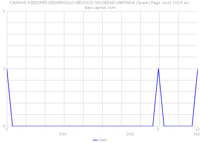 CANVAS ASESORES DESARROLLO NEGOCIO SOCIEDAD LIMITADA (Spain) Page visits 2024 