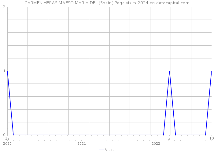 CARMEN HERAS MAESO MARIA DEL (Spain) Page visits 2024 