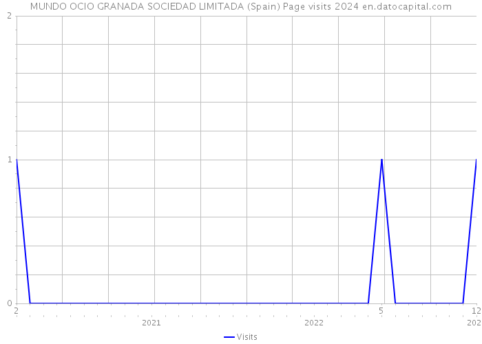 MUNDO OCIO GRANADA SOCIEDAD LIMITADA (Spain) Page visits 2024 