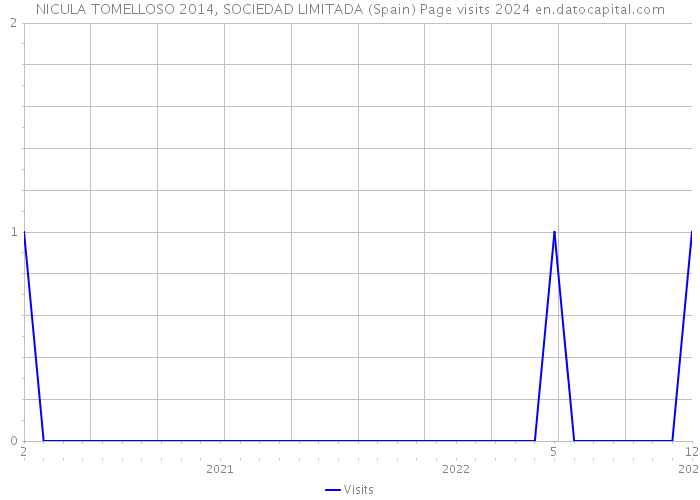 NICULA TOMELLOSO 2014, SOCIEDAD LIMITADA (Spain) Page visits 2024 