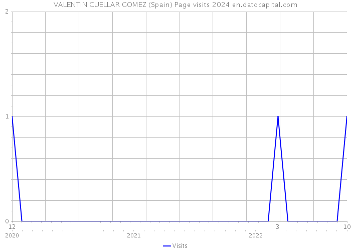 VALENTIN CUELLAR GOMEZ (Spain) Page visits 2024 