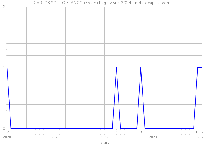 CARLOS SOUTO BLANCO (Spain) Page visits 2024 