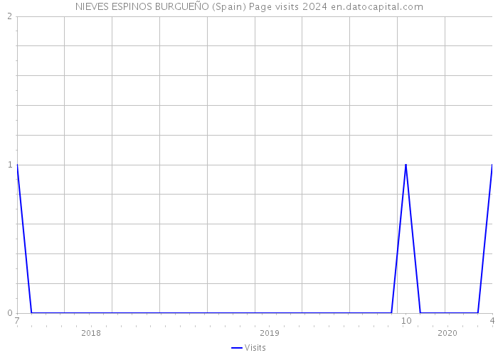 NIEVES ESPINOS BURGUEÑO (Spain) Page visits 2024 