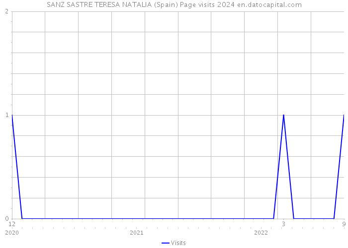 SANZ SASTRE TERESA NATALIA (Spain) Page visits 2024 