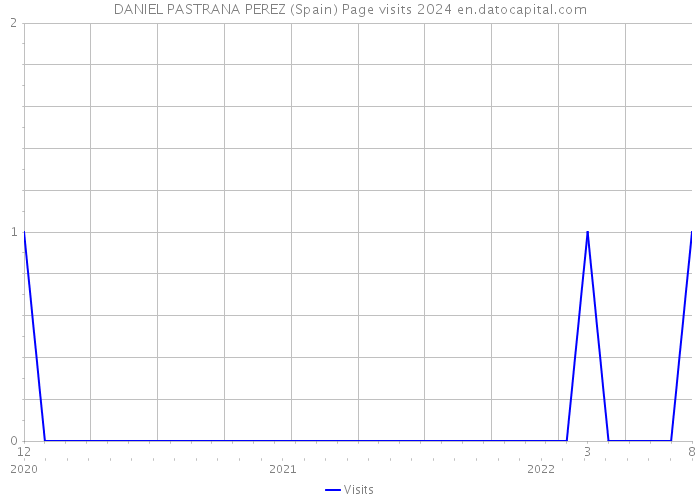 DANIEL PASTRANA PEREZ (Spain) Page visits 2024 