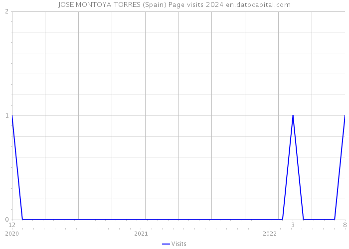 JOSE MONTOYA TORRES (Spain) Page visits 2024 