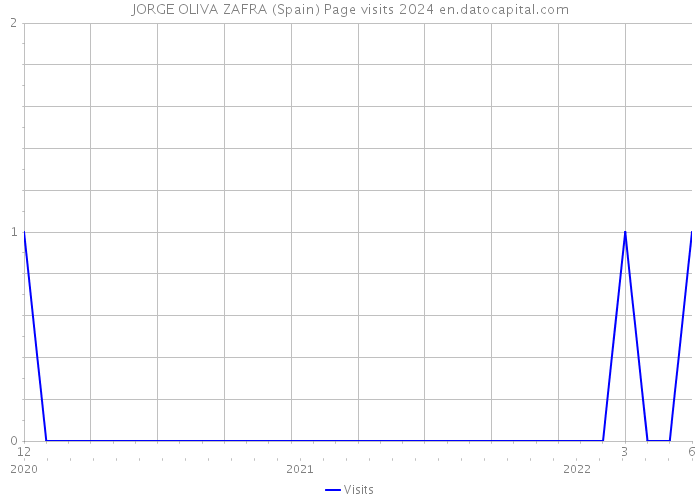 JORGE OLIVA ZAFRA (Spain) Page visits 2024 