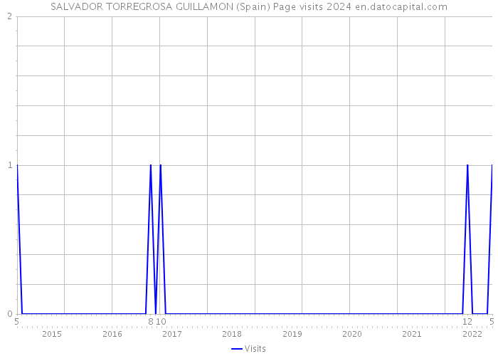 SALVADOR TORREGROSA GUILLAMON (Spain) Page visits 2024 