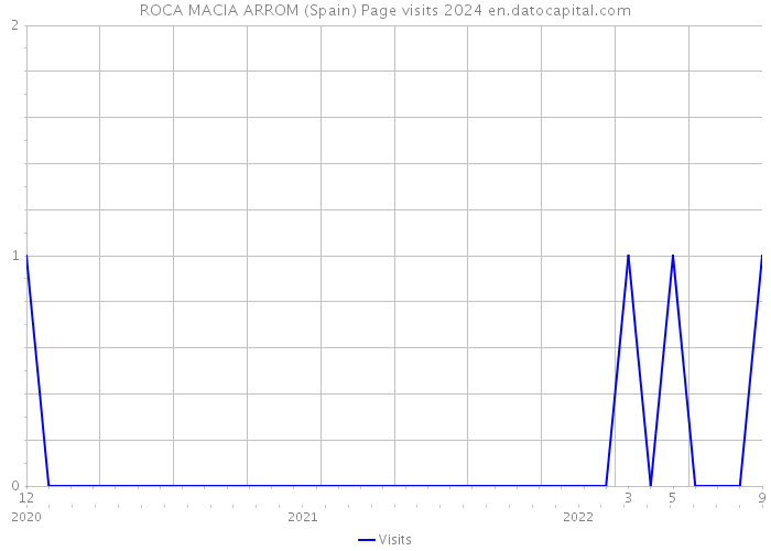 ROCA MACIA ARROM (Spain) Page visits 2024 