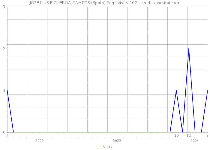 JOSE LUIS FIGUEROA CAMPOS (Spain) Page visits 2024 