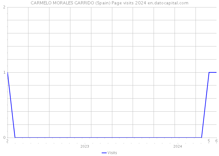 CARMELO MORALES GARRIDO (Spain) Page visits 2024 