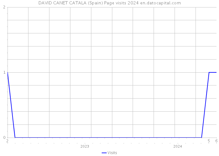 DAVID CANET CATALA (Spain) Page visits 2024 