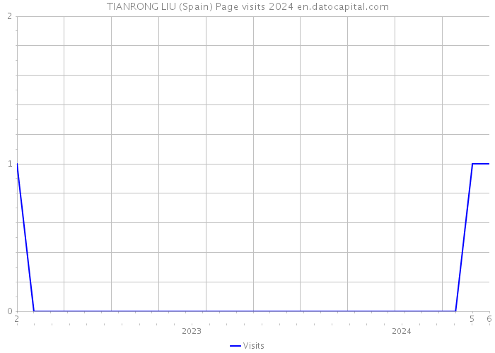 TIANRONG LIU (Spain) Page visits 2024 