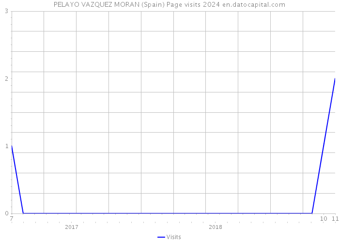 PELAYO VAZQUEZ MORAN (Spain) Page visits 2024 